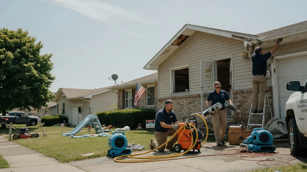 Water Damage Restoration in Veedersburg, IN near me